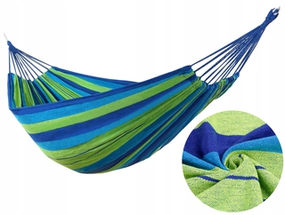 Hojdacia sieť hamak - Dvojitá záhrada Hammock 200x150 150kg Strong D114