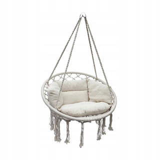 Záhradná hojdačka - Swing Armchair Stork Ecru 80cm XL Podus