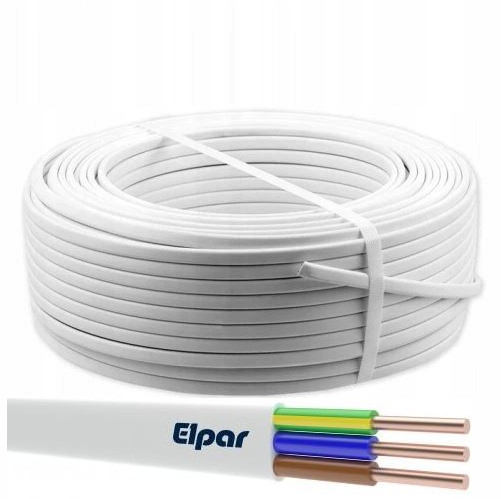 DRÔT PLOCHÝ ELEKTROINŠTALAČNÝ KÁBEL YDYp 3x1,5 mm2 450/750V 100 m