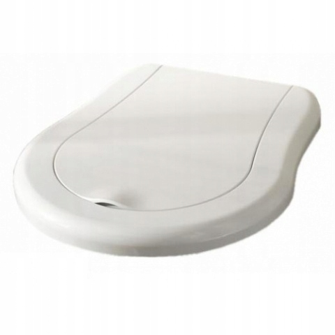 WC doska Kerasan Retro, biely duroplast