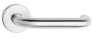 Kľučky na dvere - Dverová rukoväť - Jupiter Round - Fire - Inox