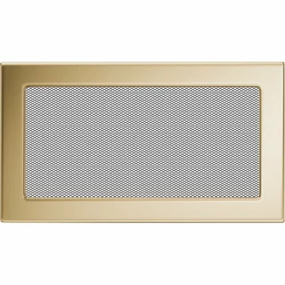 Krbová mriežka - Krbová mriežka 17x30 Pozlátená ventilácie