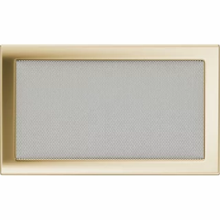 Krbová mriežka - Krbová mriežka 22x37 Pozlátená ventilácie