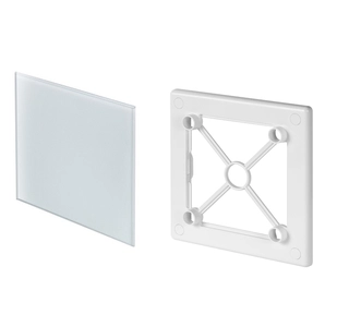 Ventilátor - Vetracie mriežku (frame) TRAX Glass AWENTA