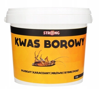 Kyselina boritá pre chyby švábov Fish Fleas 1kg