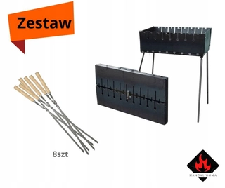 Gril na drevené uhlie - Gril na drevené uhlie BBQ Grill 40 x 28 cm