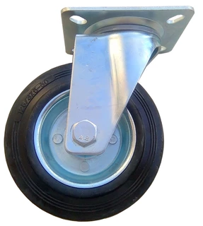 Rebrík - Kruhy fi 125 mm krútiace koleso lacné koleso
