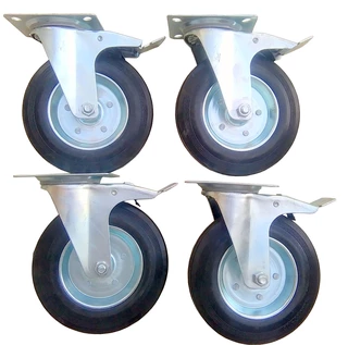 Rebrík - Koliesko 4 PCS FI 200 mm 900 kg na set !!