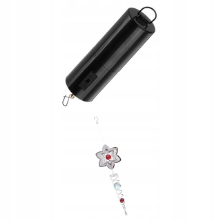 Dekorácia do jazierka - Viacfarebná krištáľová veterná špirála