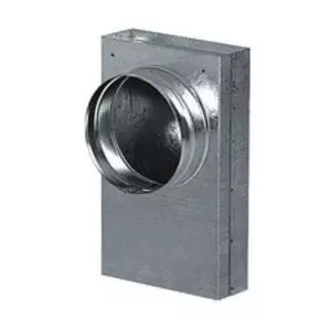Potrubie, rozvody ku krbu - Tvary L 200x90 Fi 150 mm Genuine DGP rekuperačné