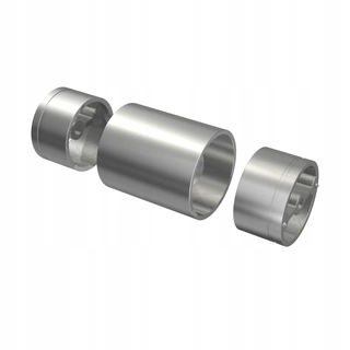Zábrana na schody - Drevený vaginálny konektor Ø42,0 mm stal nidDZ