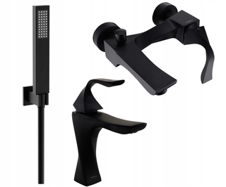 Vaňová batéria - Mexen Estrella R02 Black vane Set