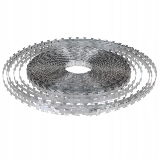 Ostnatý, napínací drôt - Pozinkovaný ostnatý drôt MFH 120 m x 30 mm