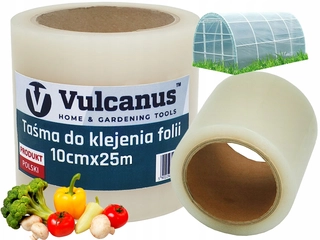 Fóliovník do záhrady - Silná páska na opravu lepidla fólie 10 cm x 25m