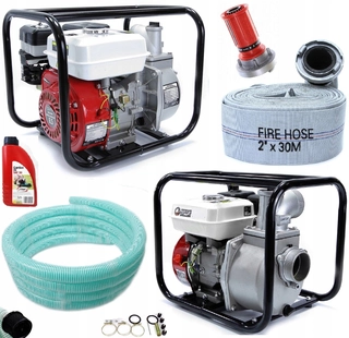 Čerpadlo - MOTOPOMPA XGP20 + 30 m benzínové čerpadlo na 2 "vodu