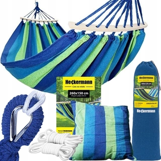Hojdacia sieť hamak - Značka Veľká Hammock 2-osoba silná xxxl 260x150 taška +