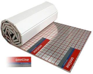 Podlahové kúrenie - Polystyrénu podložka 5 cm balenie 40 m2