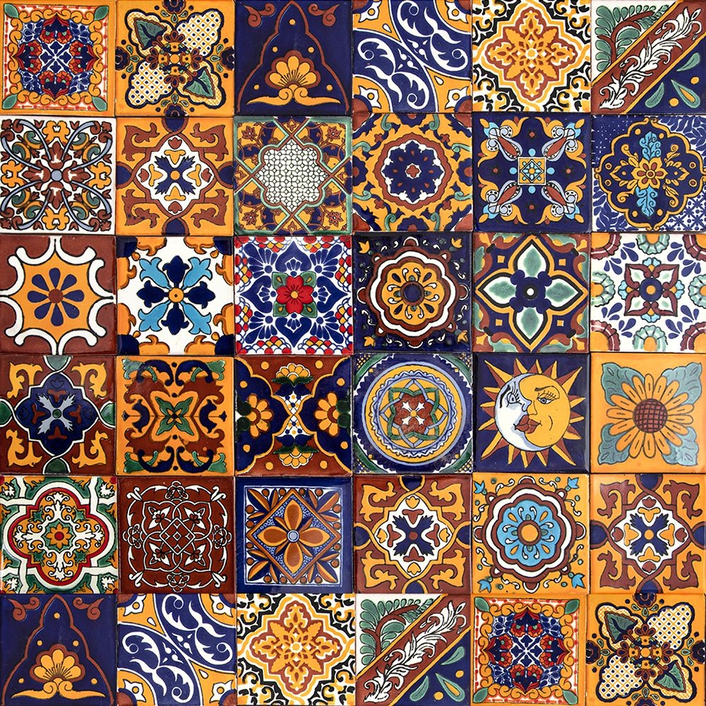 Štvorcový obklad Cerames 10,5 x 10,5 cm biela, čierna, odtiene hnedej a béžovej, odtiene červenej, odtiene fialovej, odtiene modrej, odtiene oranžovej, odtiene zelenej, odtiene žltej a zlatej, viacfarebné