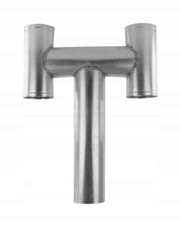 Komínová strieška, čiapka - Pozinkovaná ventilačná náplasť "H" 150 mm