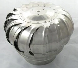 Komínová strieška, čiapka - Nasadí na komín guľovej 150 mm Rotačný ventilátor