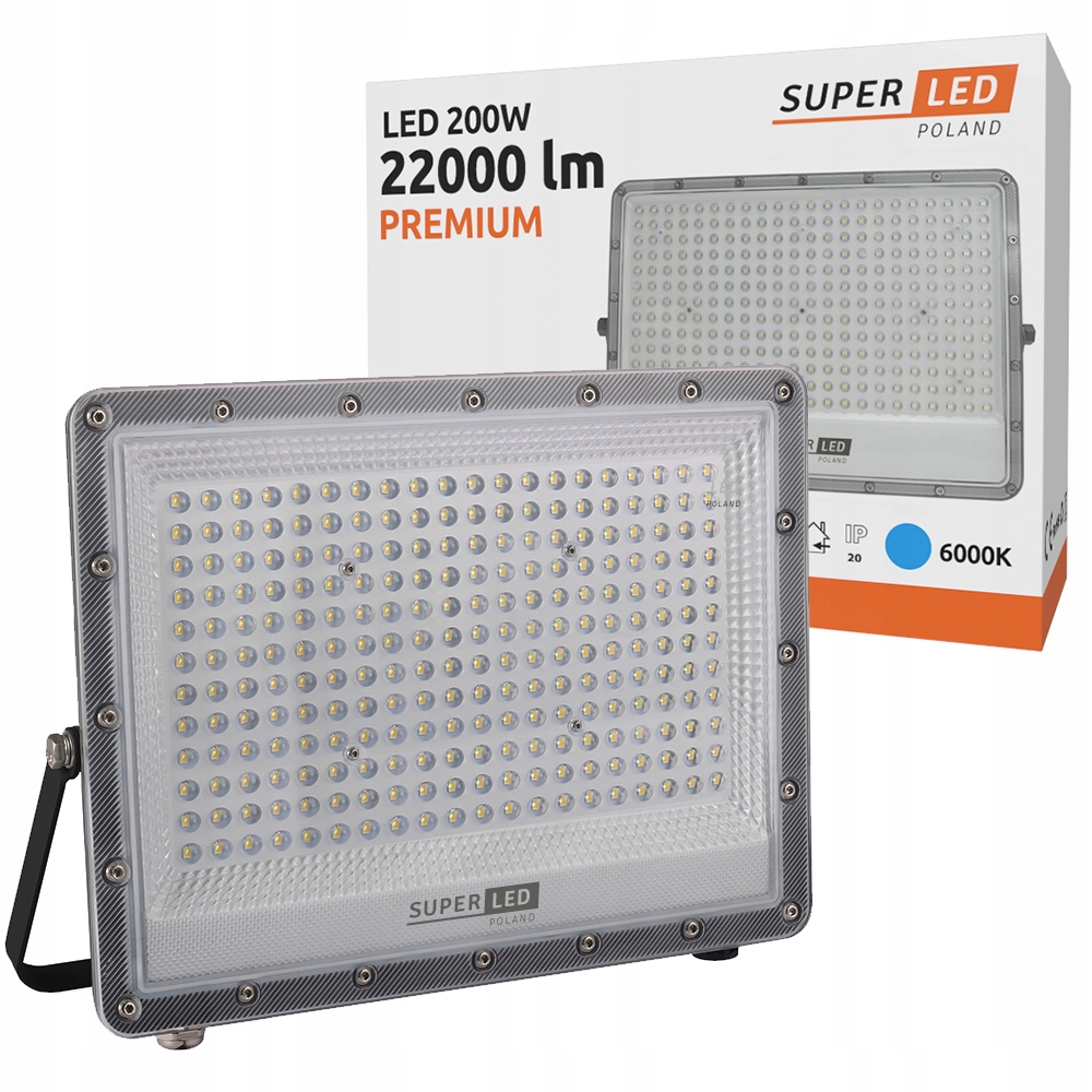 Halogénová studená biela 22000 lm 200W