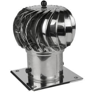 Komínová strieška, čiapka - Rotujúce komín haldy Sphere Fi pripojenie 150mm voľná kyselina