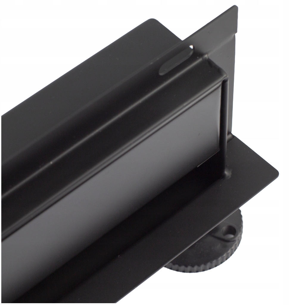 AquaUno Basic Wall Black lineárny odtok 70 cm + tesniaca podložka Ikam 9280581031