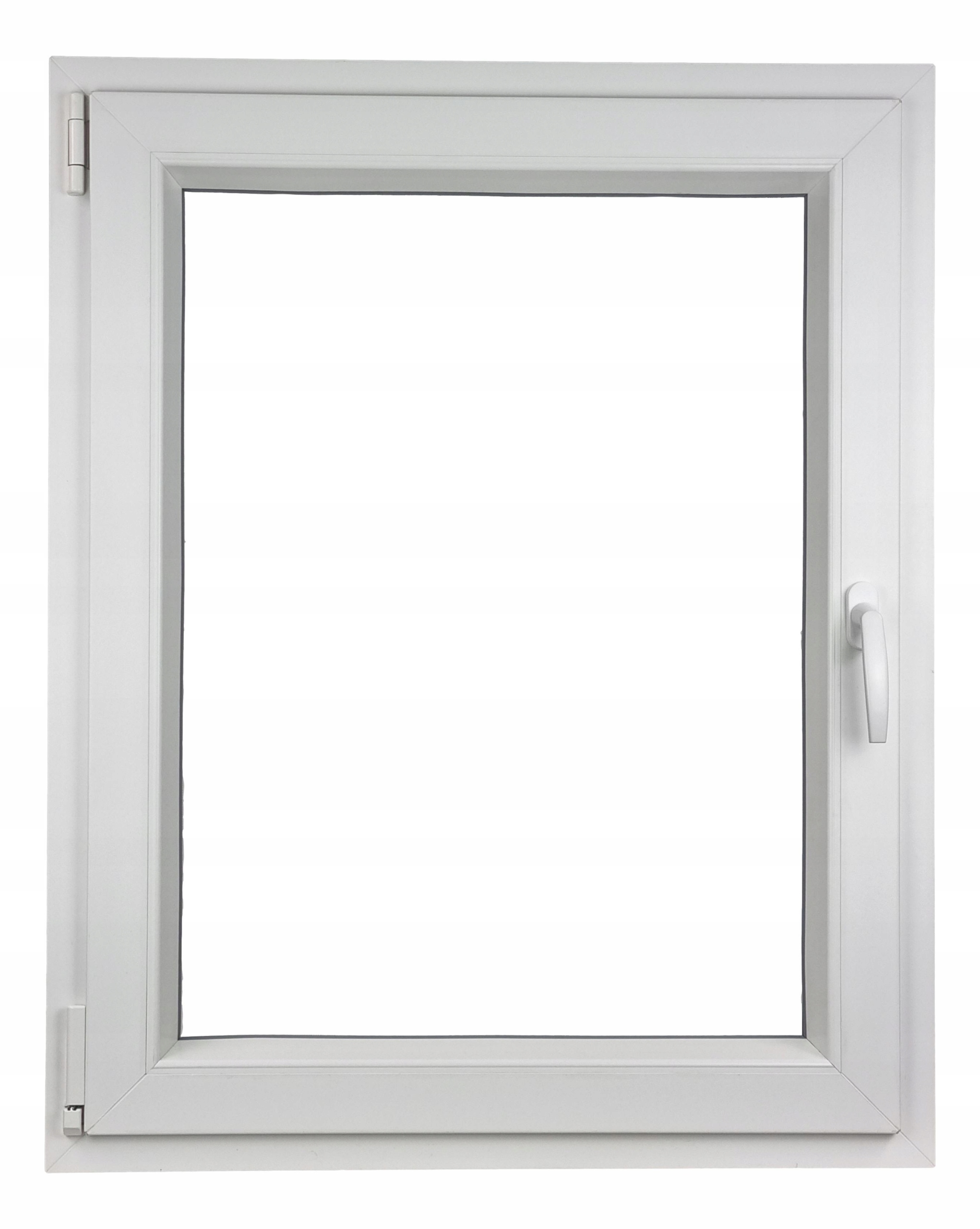 PVC okno 80 X 100 / 800 X 1000 Ru/L Biela
