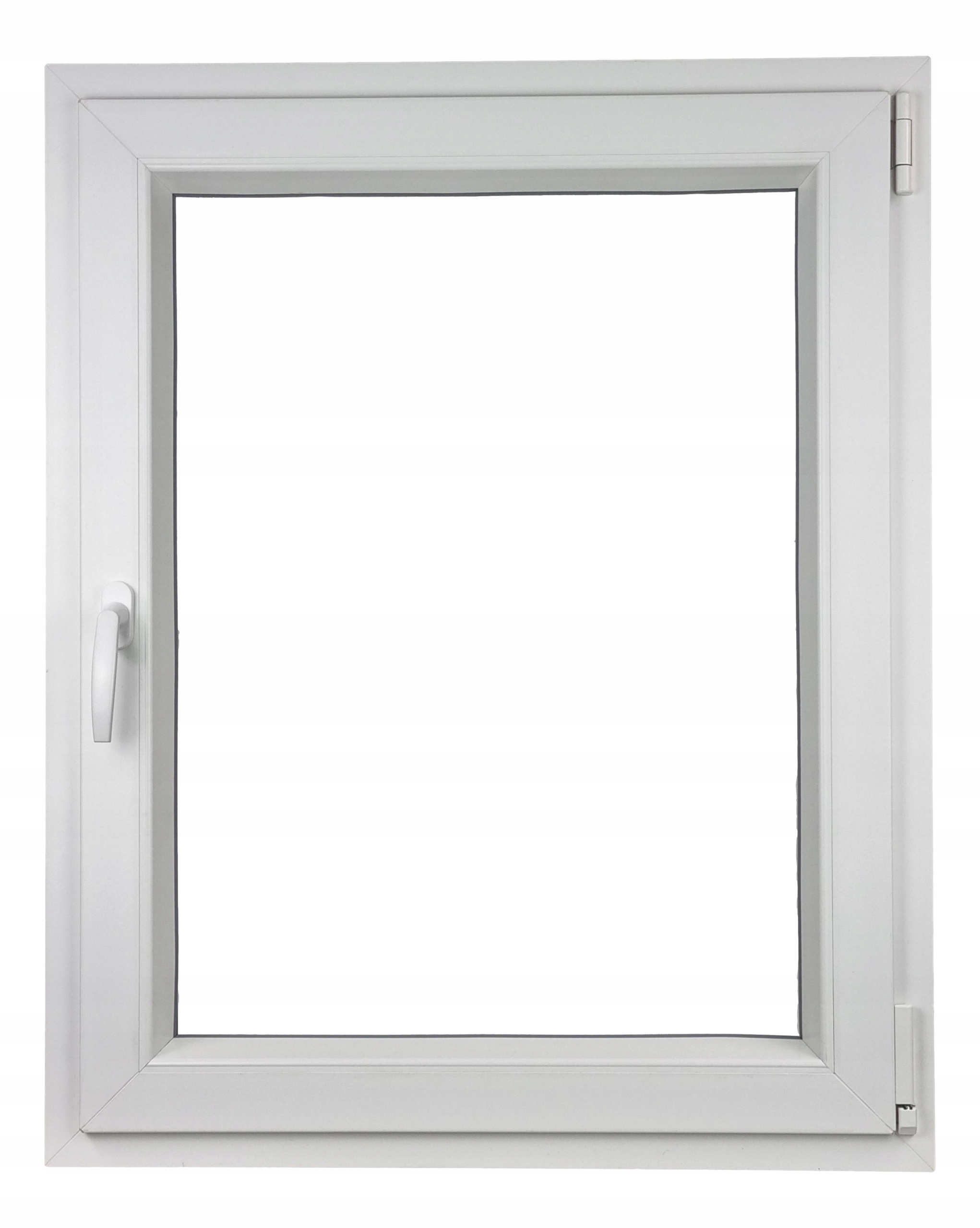 PVC okno 80 X 100 / 800 X 1000 Ru/P Biela