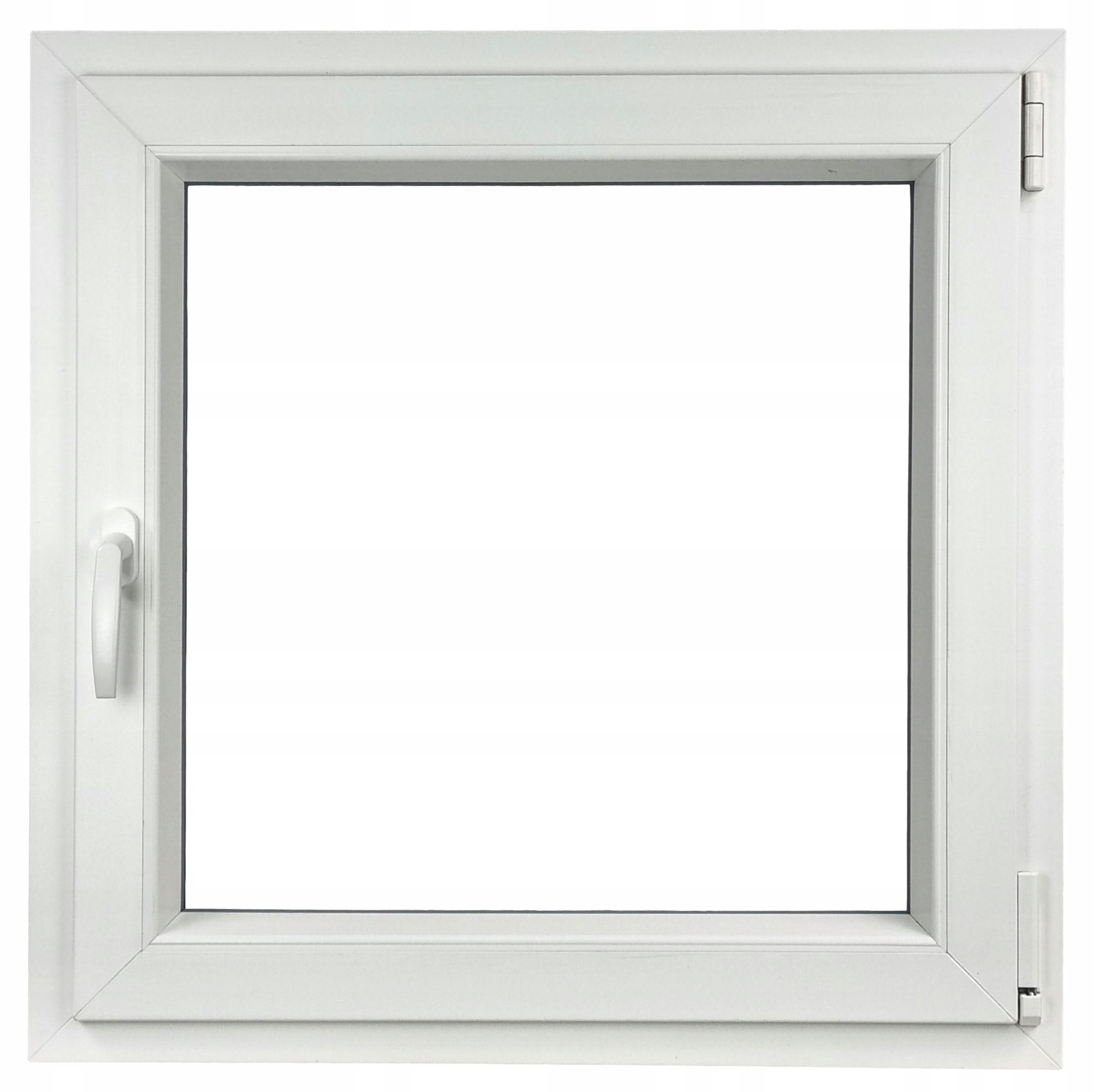 Okno PVC 90 x 90 / 900 x 900 RU biele