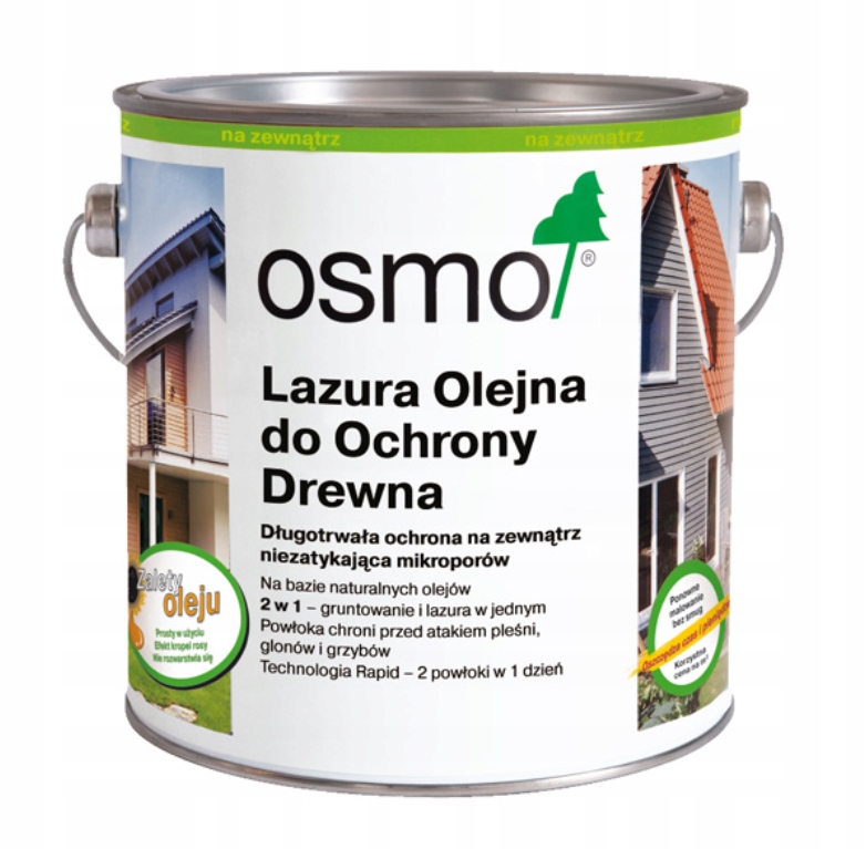 Osmo olejová lazúra na ochranu orechového dreva 2,5L