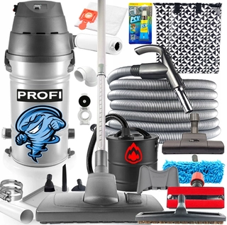Centrálny vysávač - Centrálny vysávač profil 40.1 p30r + mop set