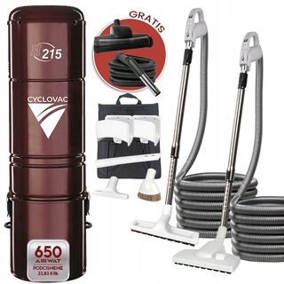 Centrálny vysávač - Centrálny vysávač Cyclovac H215 2 sady Max 9m