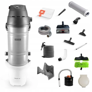 Centrálny vysávač - Central vákuový čistič profil 42 mega 9m set