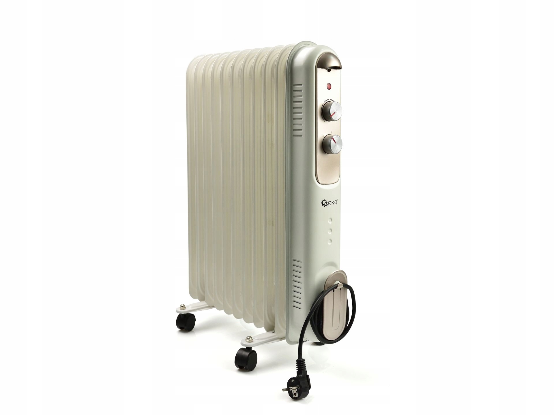 Geko 2500 W olejový radiátor, béžový