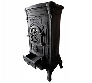 Krbové kachle - Liatinový krb Koza 11 kW Ingrid 2 Walls
