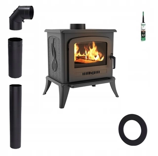 Krbová vložka - Pražené liatina odnímateľný koza K7 set