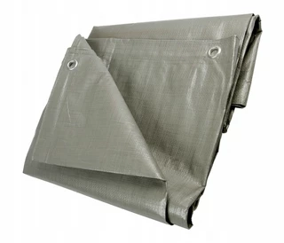 Krycia plachta - Plachty 5x5 sivá plachta 120g / m2