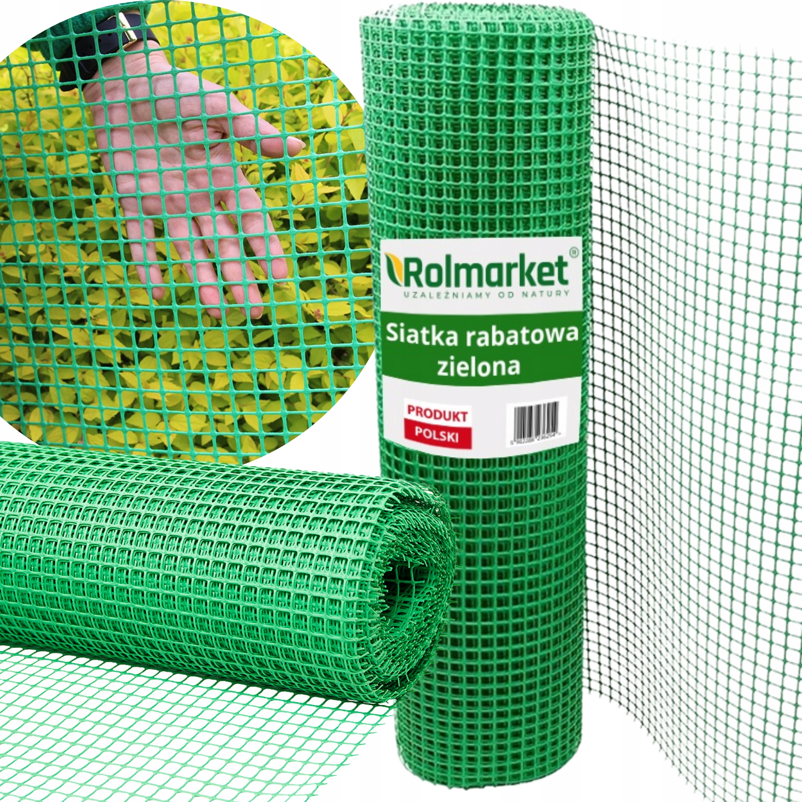PLASTOVÉ PLETIVÉ PVC plot na záhon 1,5x50m