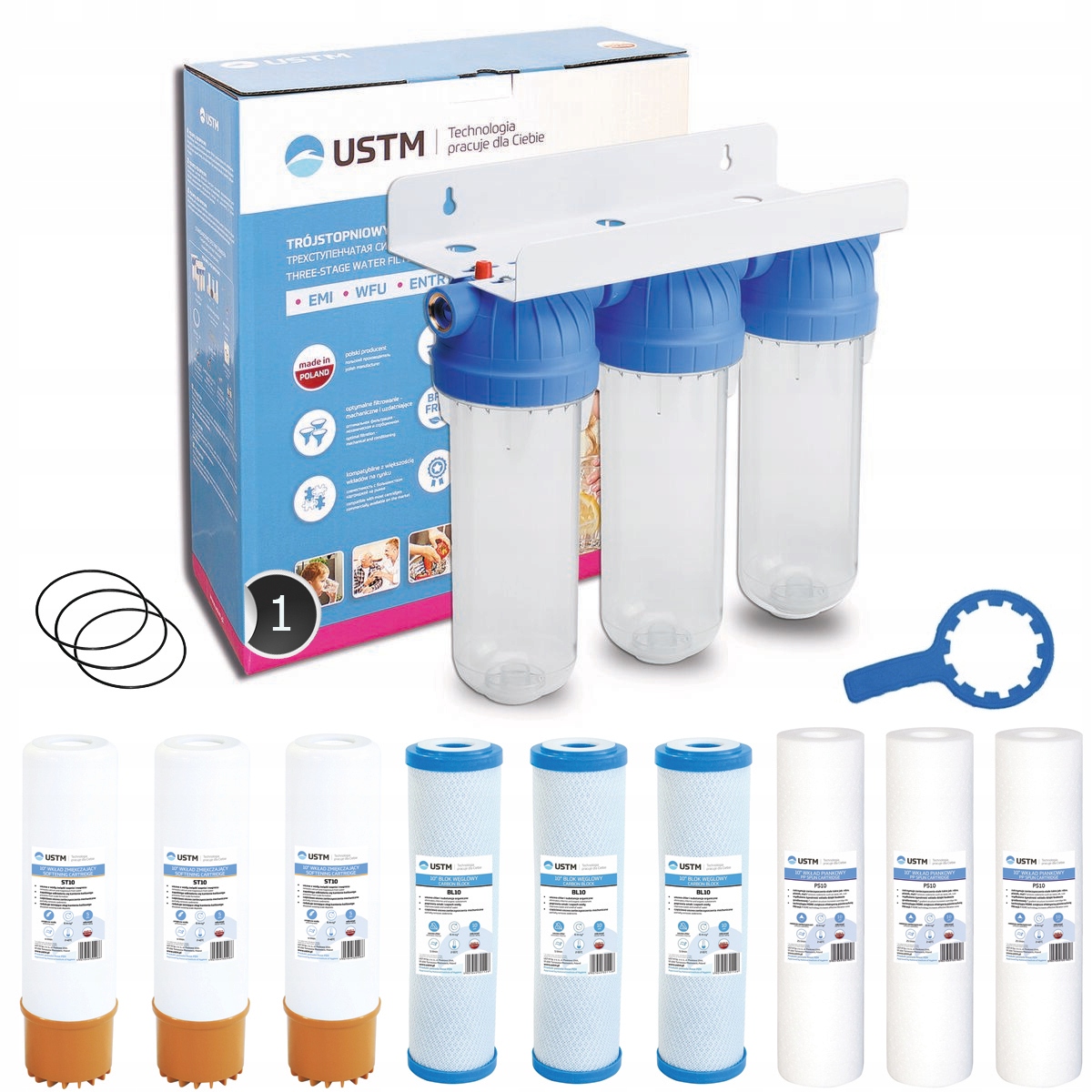 Filter UST-M FS3-WFW1 3-STUPŇOVÁ SADA 0 l