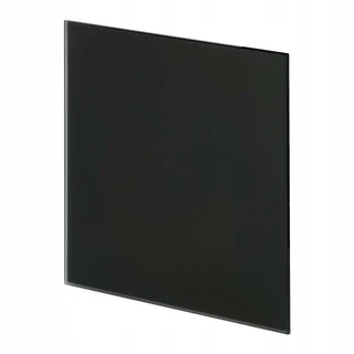 Ventilátor - TRAX GLASS PTGB125M panel čierna podložka systém +
