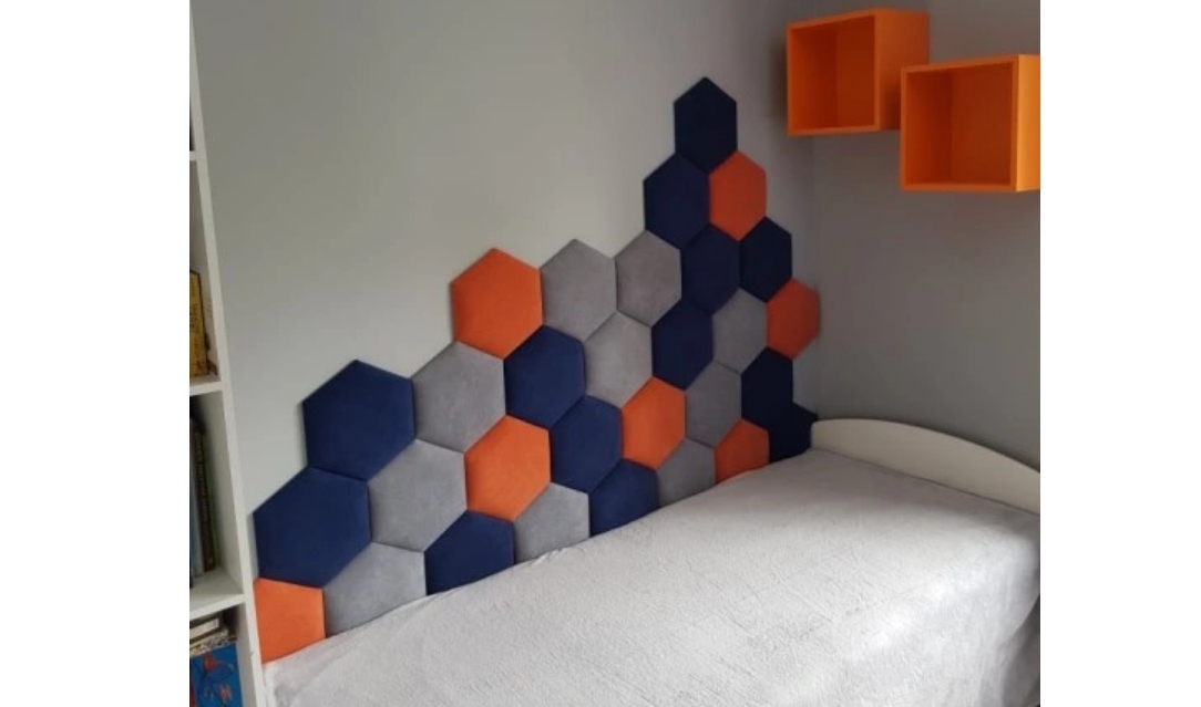 Moidu nášivka Poťahové panely - šesťhran SADA 20 KS 26x30