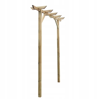 Perangola - Záhradná pergola, 200 x 40 x 205 cm, borovicové drevo