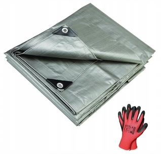 Krycia plachta - 210g plachta KACHLA Hrubá 6x8 MRAZIVÁ UV ++