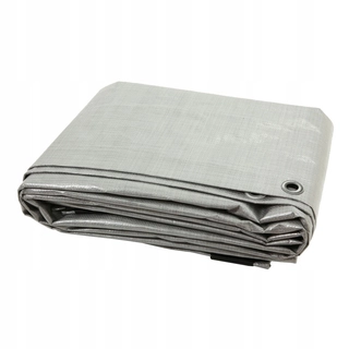 Krycia plachta - Plachta 4x8 strieborná VEĽMI HUSTÁ 160g / m2