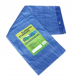 Krycia plachta - Plachta Plachta 10x20 MODRÁ ZOSILNENÁ 60g / m