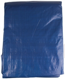 Krycia plachta - Plachta 4X6m hrubá 140g / m2 modrá / oranžová