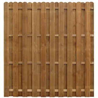 Panelový záhradný plot, drevo, 170x170 cm