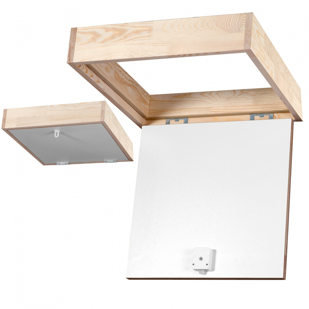 Podkrovné schody z dreva Oman 65 x 65 cm