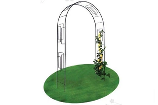 Perangola - Poľská kovová záhradná pergola, klenutý záhon